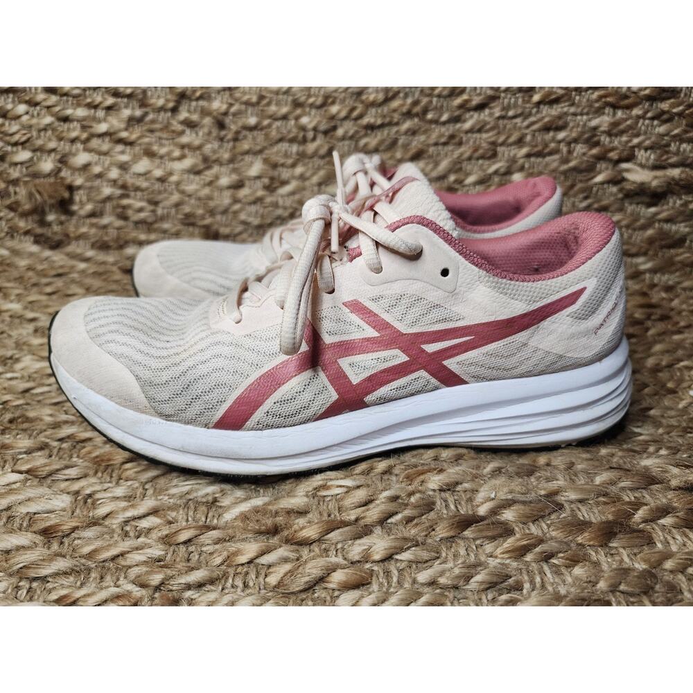 Asics Patriot 12 Running Shoes Women's 8 Pink Athletic Sneakers Running Jogging
